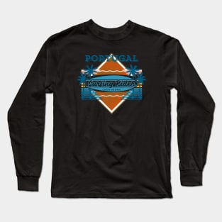 Portugal surfing rider Long Sleeve T-Shirt